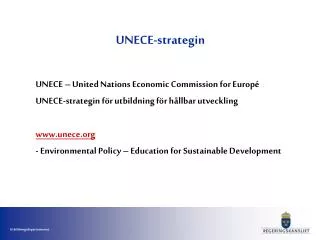 unece strategin