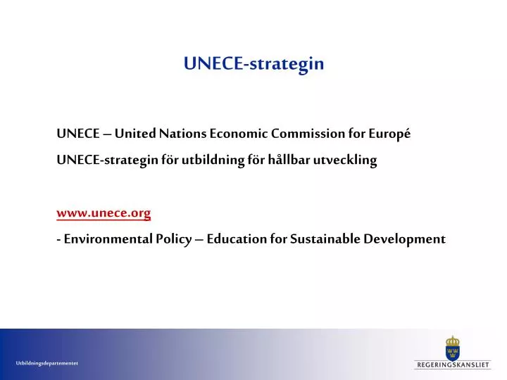 unece strategin