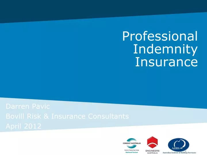 professional indemnity insurance