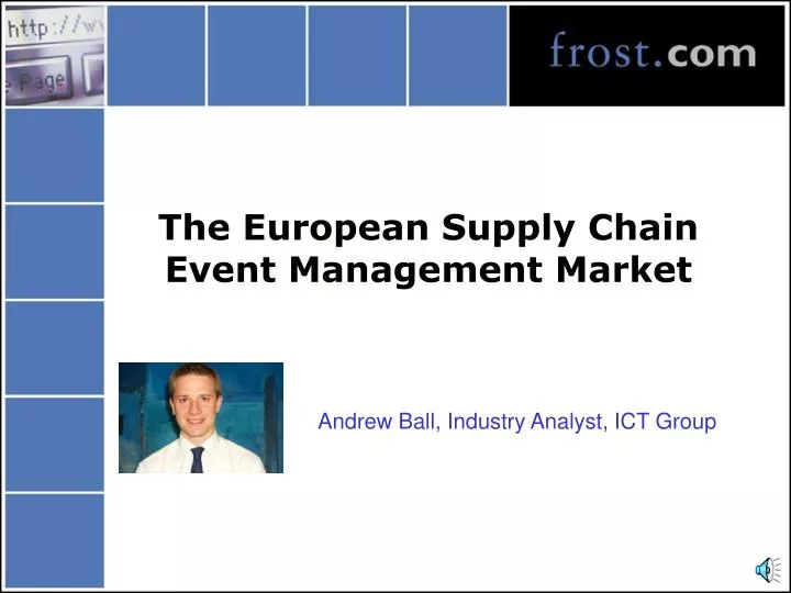 the european supply chain event management market
