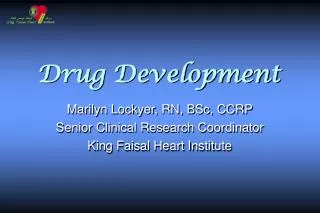 Drug Development