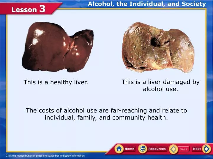 alcohol the individual and society