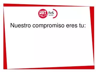 nuestro compromiso eres tu