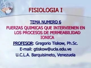 fisiologia i