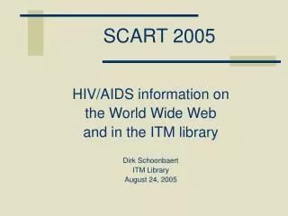 scart 2005