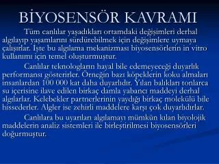 b yosens r kavrami