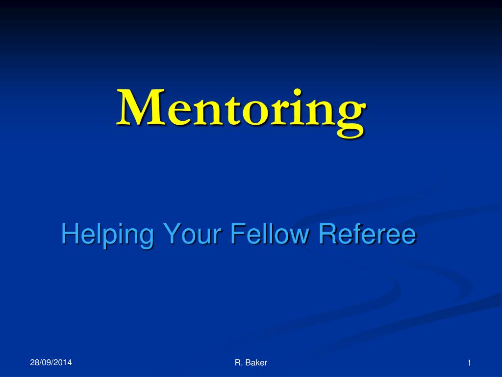 PPT - Mentoring PowerPoint Presentation, free download - ID:4917145