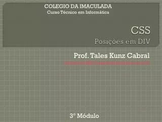 css posi es em div