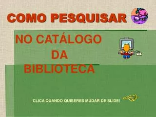 como pesquisar
