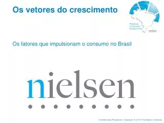os vetores do crescimento