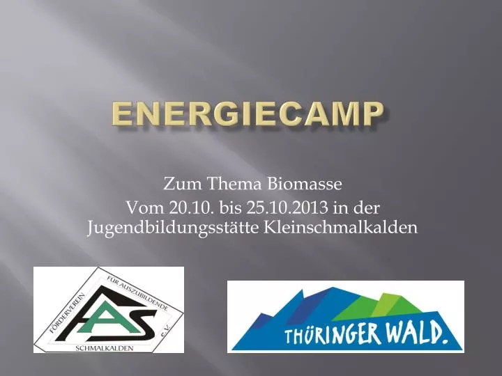 energiecamp