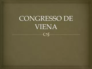 congresso de viena