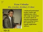 Franc Colombo - slide 1