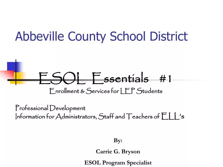abbeville county school district