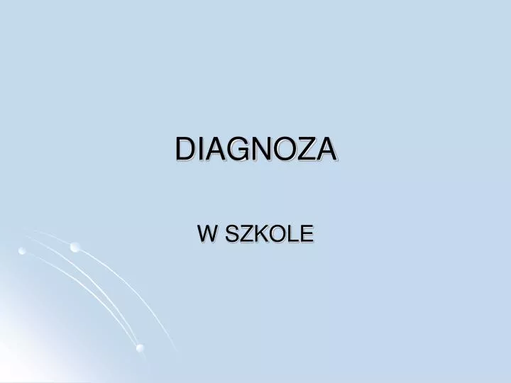 diagnoza