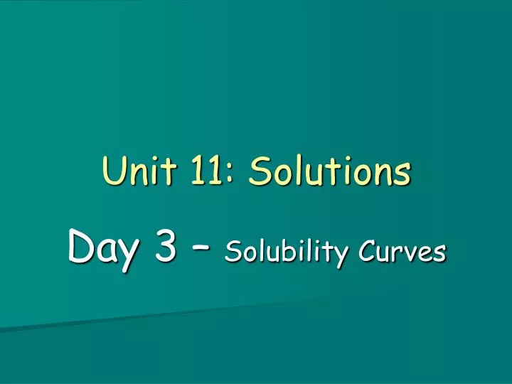 unit 11 solutions