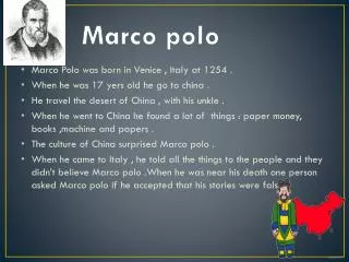 Marco polo