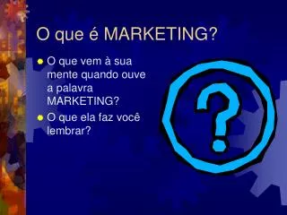 o que marketing