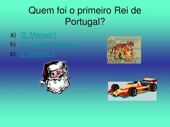 quem foi o primeiro rei de portugal