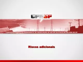 riscos adicionais