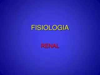 fisiologia