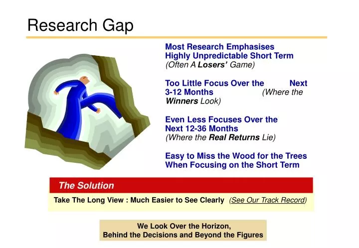 research gap