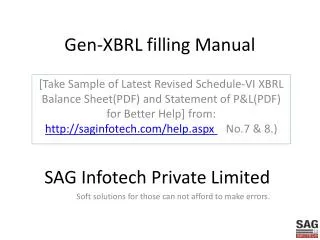 Gen-XBRL filling Manual