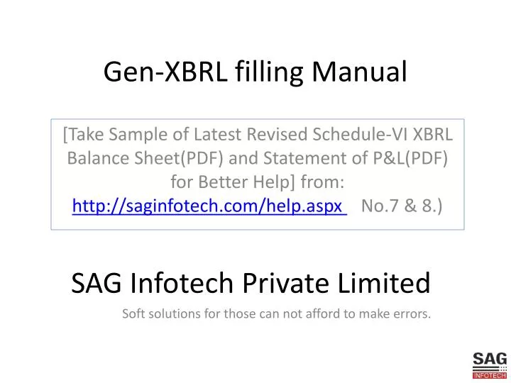 gen xbrl filling manual