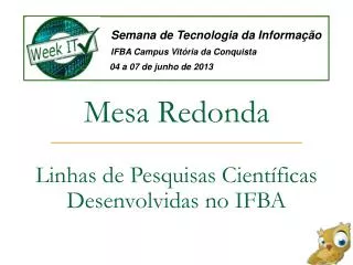 mesa redonda