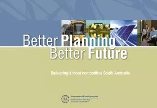 Delivering a more competitive South Australia