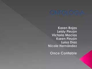 ontologia