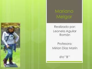 mariano melgar