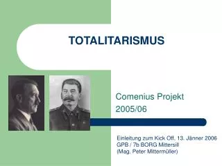 totalitarismus