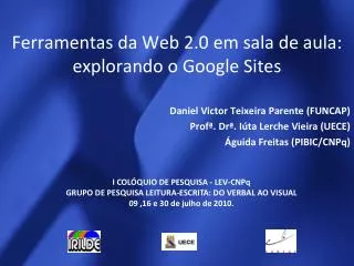 ferramentas da web 2 0 em sala de aula explorando o google sites
