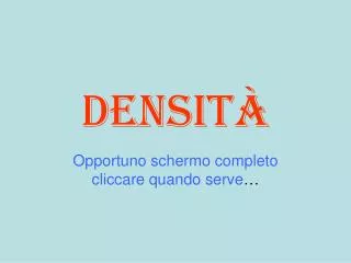 densit