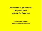 Referee - slide 1