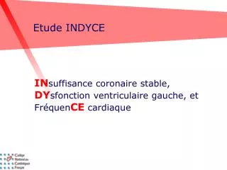 etude indyce