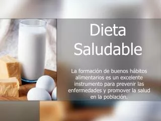 dieta saludable