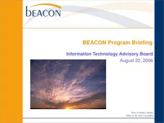 BEACON Program Briefing