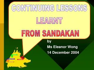 by Ms Eleanor Wong 14 December 2004