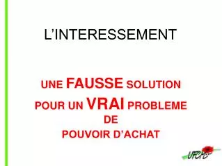 l interessement