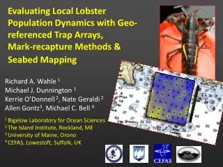 Evaluating Local Lobster Population Dynamics with Geo-referenced Trap Arrays,