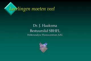 leerlingen moeten veel