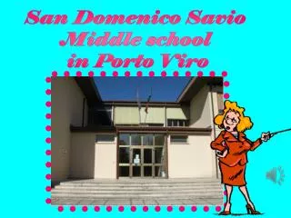 San Domenico Savio Middle school in Porto Viro