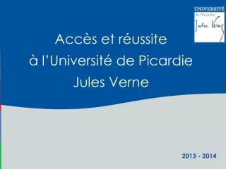 acc s et r ussite l universit de picardie jules verne