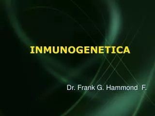 inmunogenetica