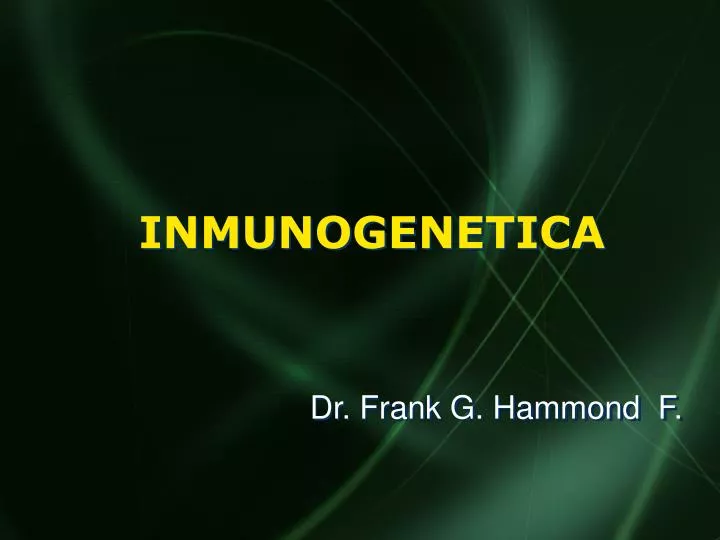 inmunogenetica