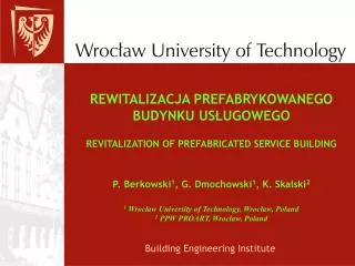 building engineering institute
