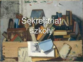 sekretariat szko y