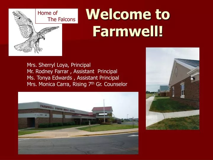 welcome to farmwell